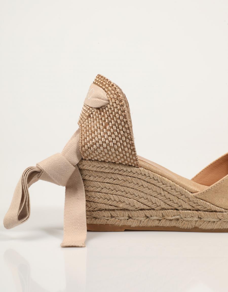 ALPARGATAS GAIMO RAUL STONE 37 LAME BEIGE en color Beige