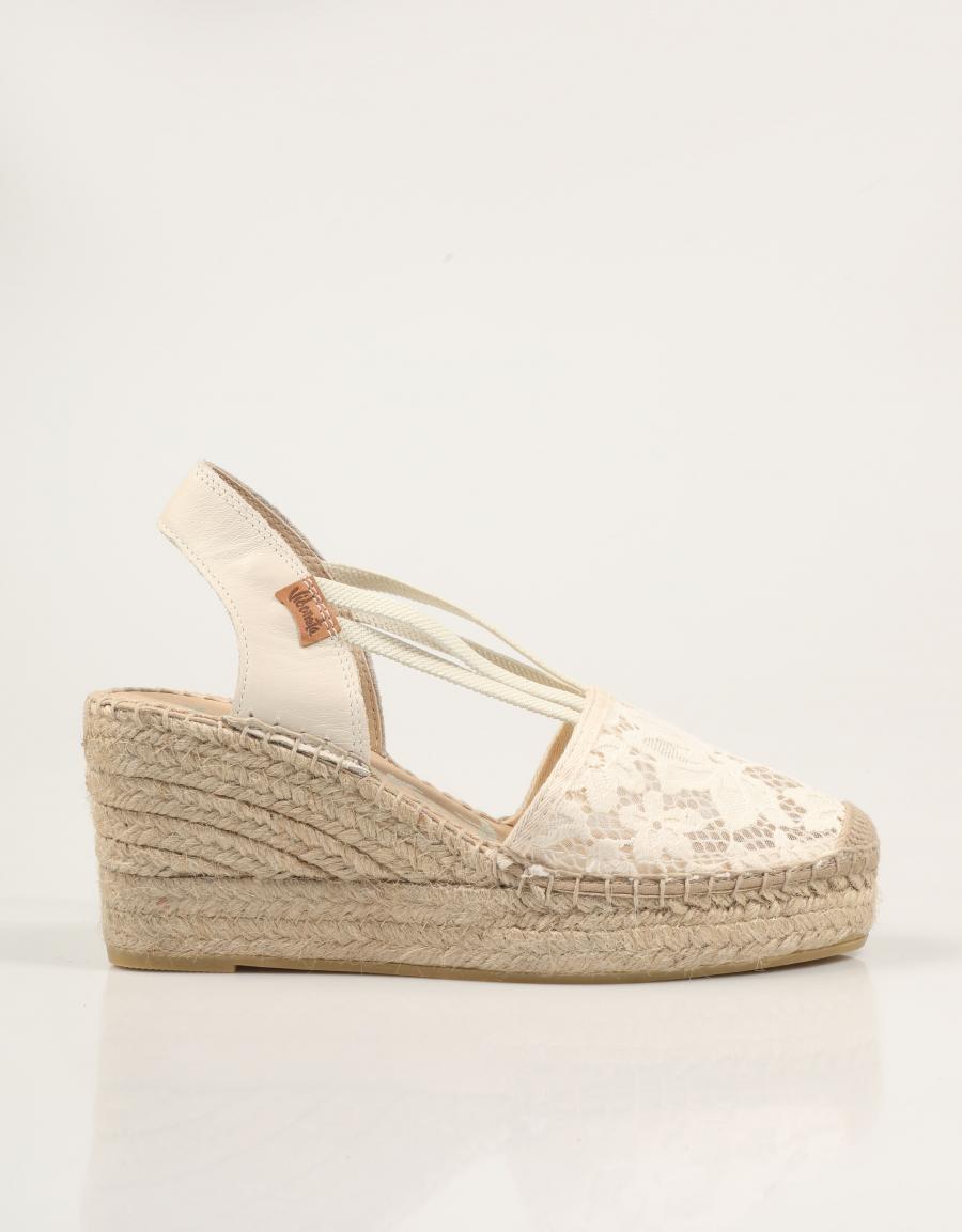 ALPARGATAS VIDORRETA NORMANDIE BLANCO en color Blanco