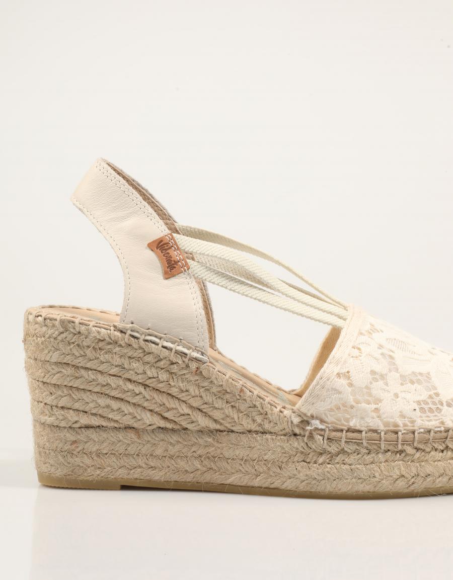 ALPARGATAS VIDORRETA NORMANDIE BLANCO en color Blanco