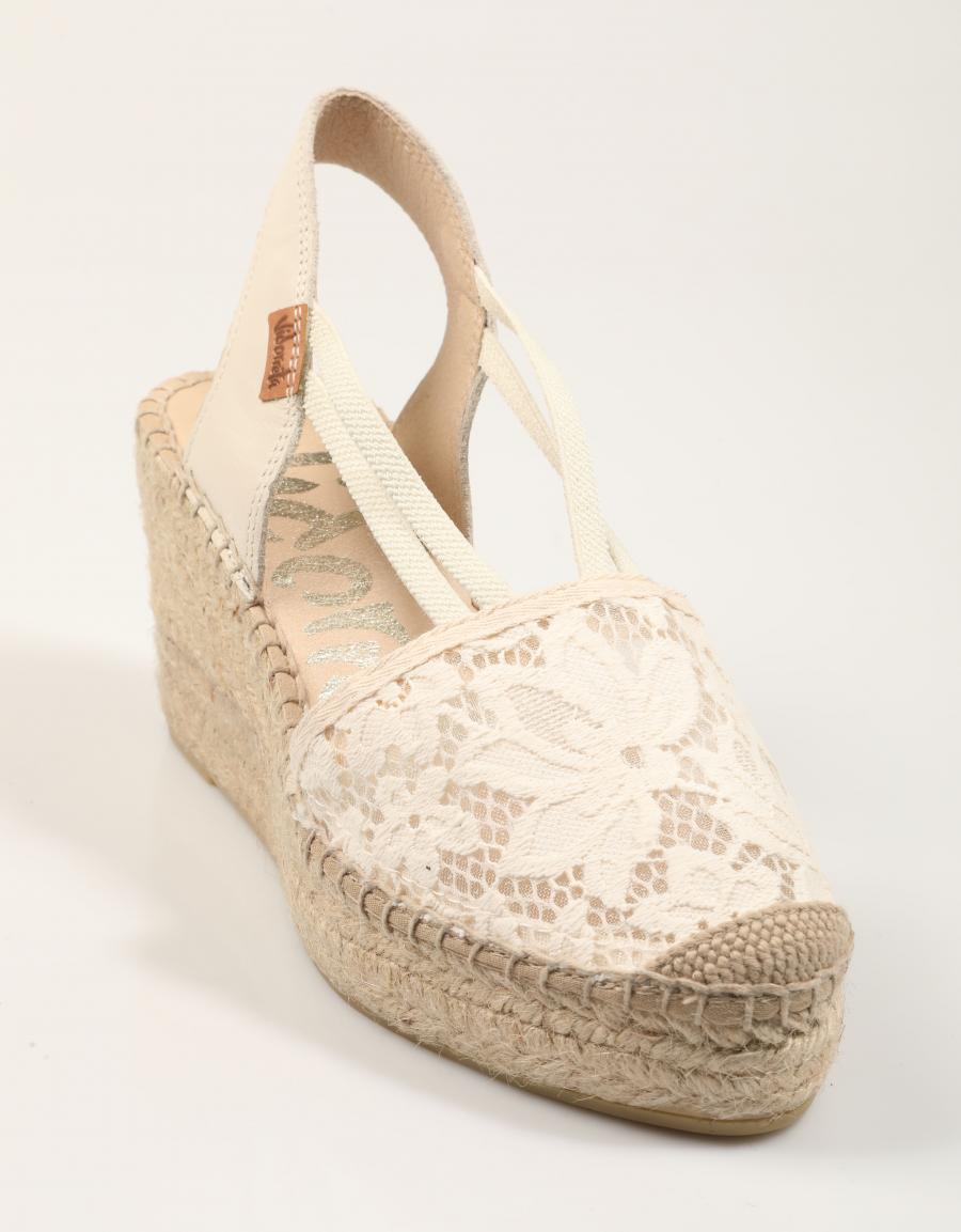 ALPARGATAS VIDORRETA NORMANDIE BLANCO en color Blanco