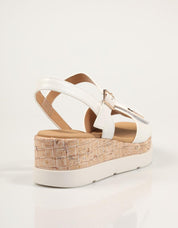 SANDALIAS LA REPO SANDALIA BIANCO en color Blanco