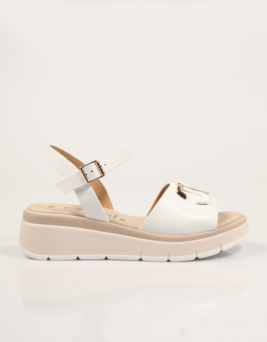 SANDALIAS LA REPO SANDALIA BIANCO en color Blanco