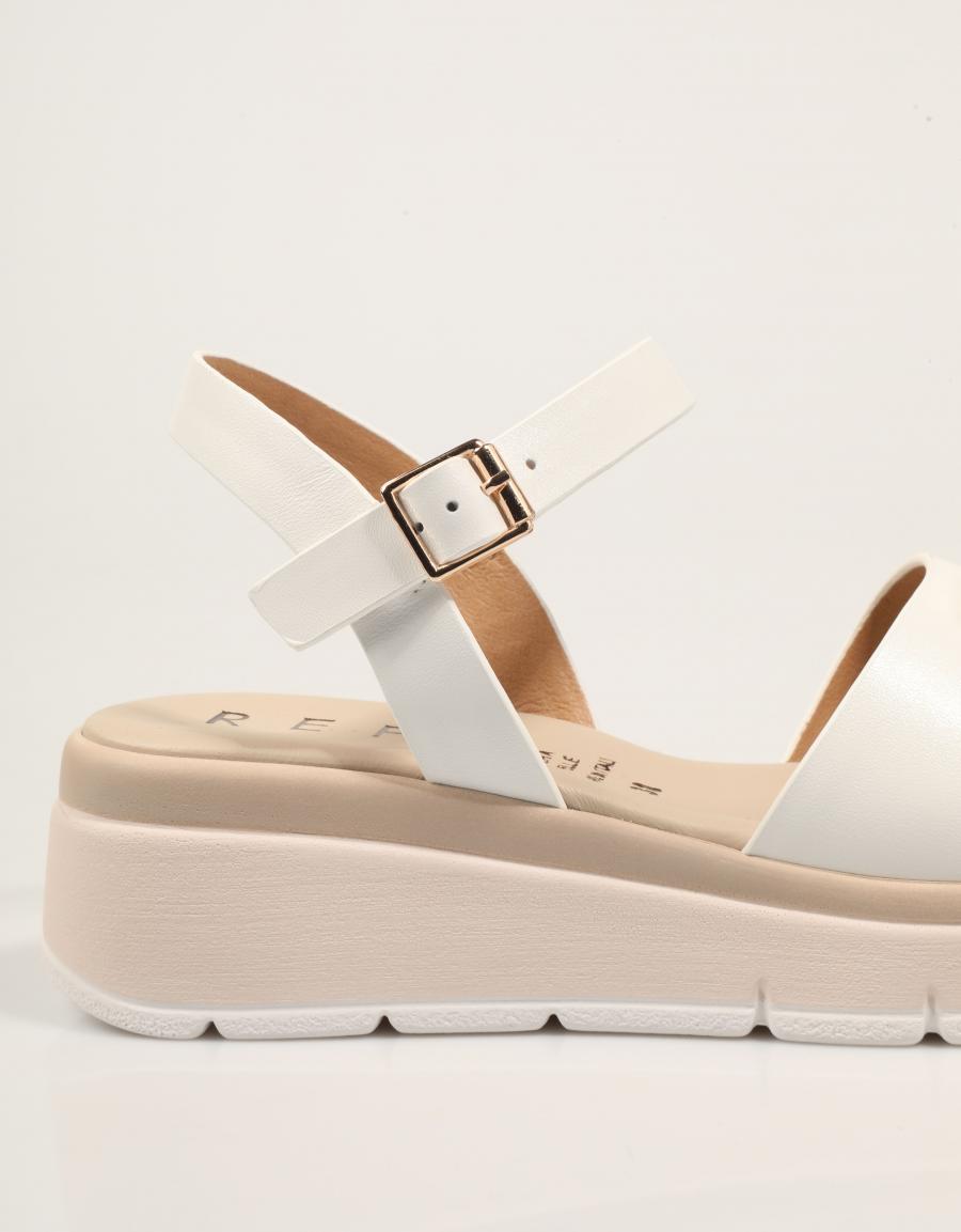 SANDALIAS LA REPO SANDALIA BIANCO en color Blanco
