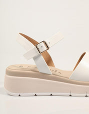 SANDALIAS LA REPO SANDALIA BIANCO en color Blanco