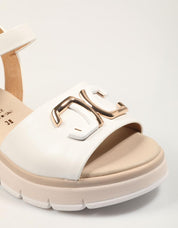SANDALIAS LA REPO SANDALIA BIANCO en color Blanco