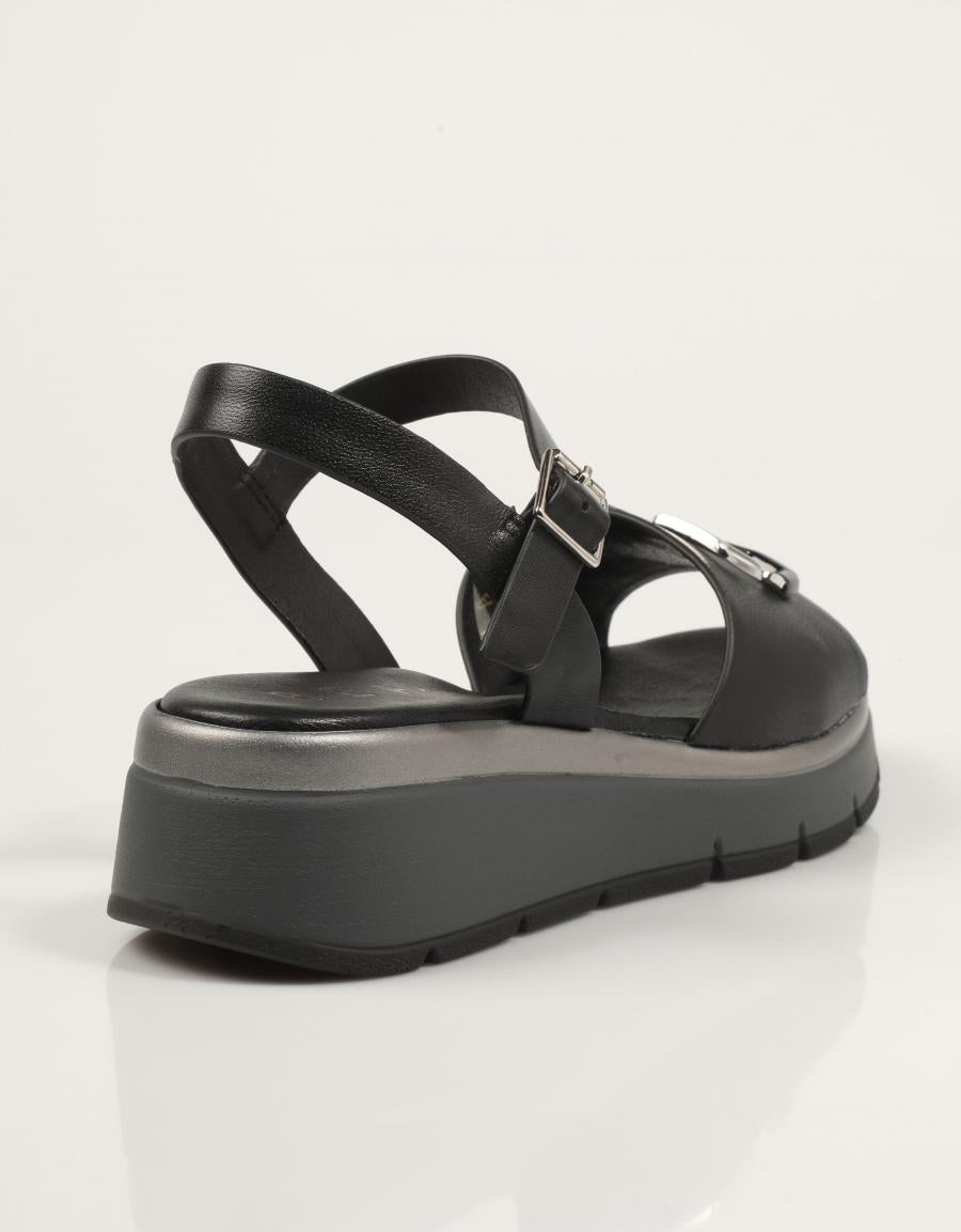 SANDALIAS LA REPO SANDALIA NEGRO en color Negro