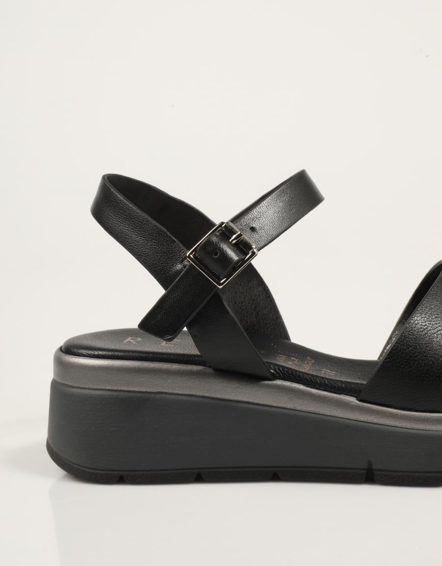 SANDALIAS LA REPO SANDALIA NEGRO en color Negro