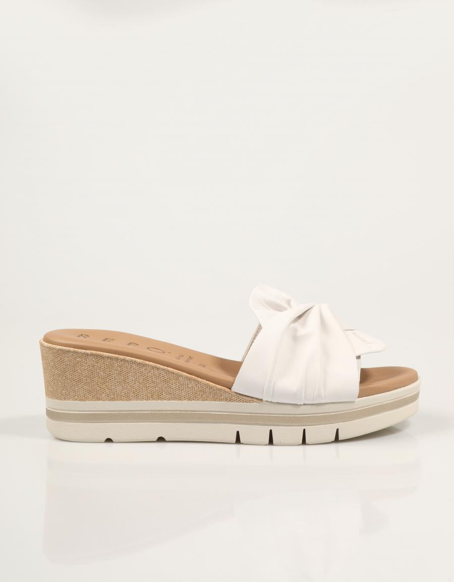 SANDALIAS LA REPO SANDALIA BIANCO en color Blanco