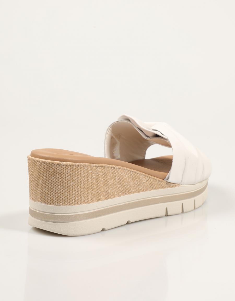 SANDALIAS LA REPO SANDALIA BIANCO en color Blanco
