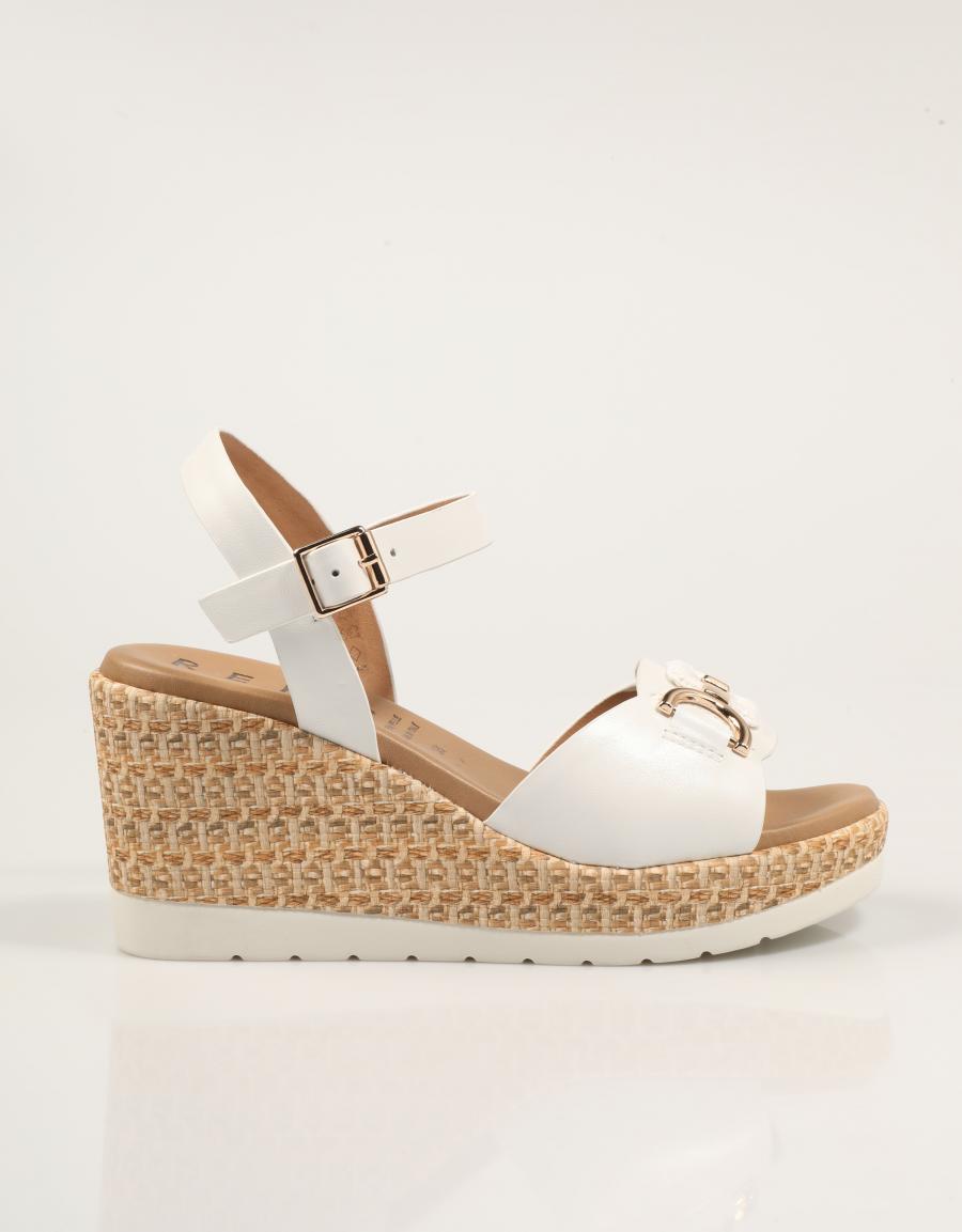 SANDALIAS LA REPO SANDALIA BIANCO en color Blanco