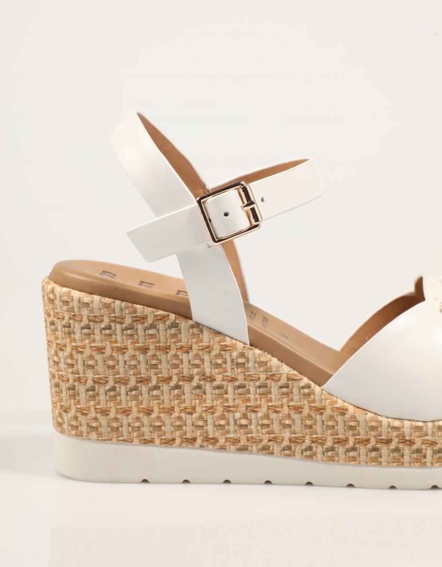 SANDALIAS LA REPO SANDALIA BIANCO en color Blanco