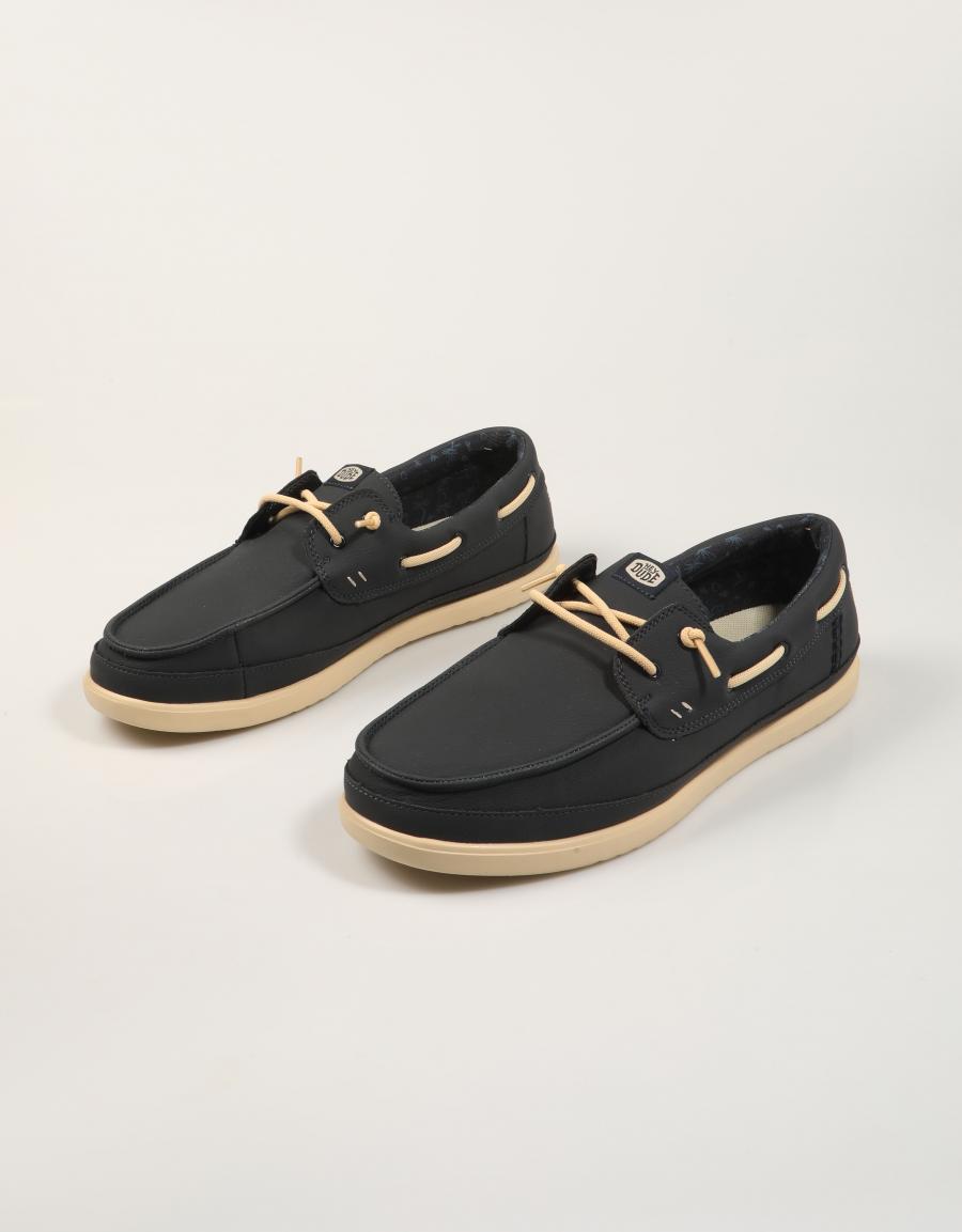 ZAPATOS DUDE HARBOR LO CLASSIC en color Azul marino