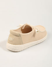 ZAPATOS SPORT DUDE WEBDY STRETCH MESH en color Beige