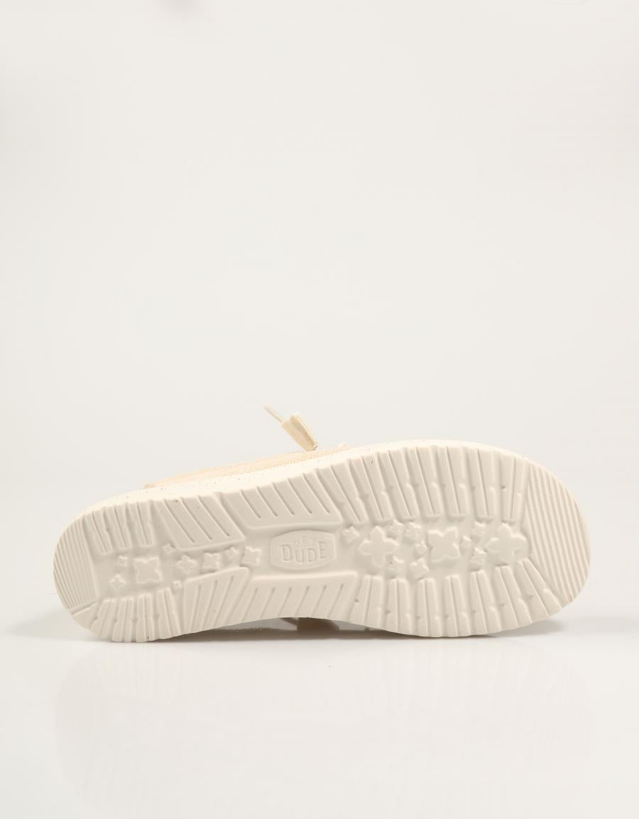 ZAPATOS SPORT DUDE WEBDY STRETCH MESH en color Beige