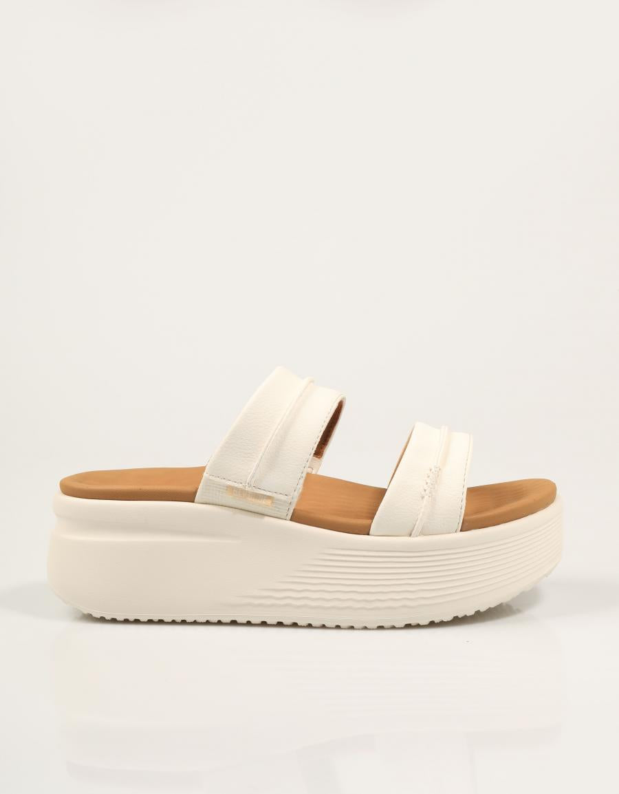 SANDALIAS DUDE AUSTIN SLIDE CLASSIC en color Blanco