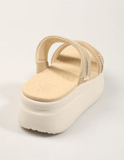 SANDALIAS DUDE AUSTIN SLIDE CLASSIC en color Oro