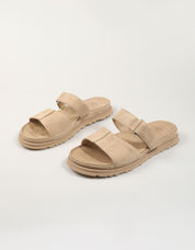 SANDALIAS UGG GOLDENGAZE SLIDE 1178590 en color Beige