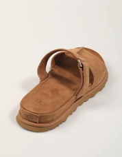 SANDALIAS UGG GOLDENGAZE SLIDE 1178590 en color Cuero