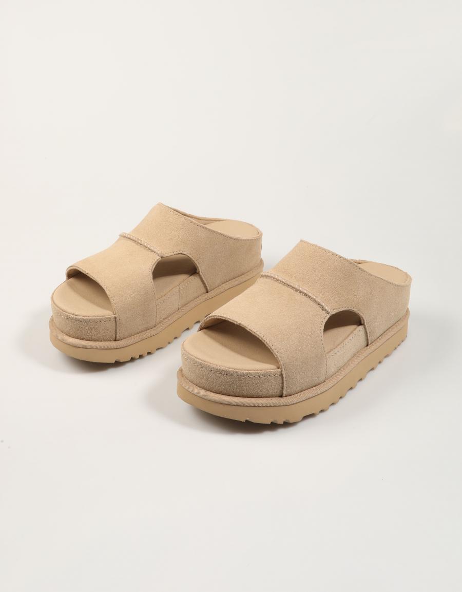 SANDALIAS UGG GOLDENSTAR HI CUTOUT 1175132 en color Beige