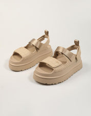 SANDALIAS UGG GOLDENGLOW EMBOSSED 1175311 en color Beige