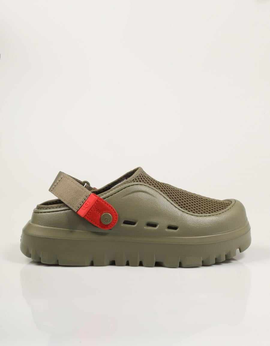 CHANCLAS UGG PEAKMOD BREATHE 1175051 en color Kaki