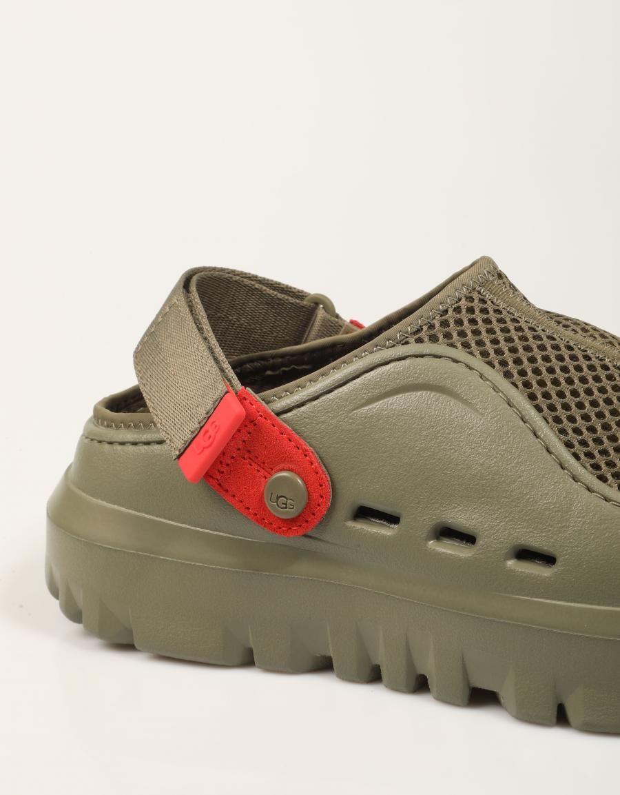 CHANCLAS UGG PEAKMOD BREATHE 1175051 en color Kaki