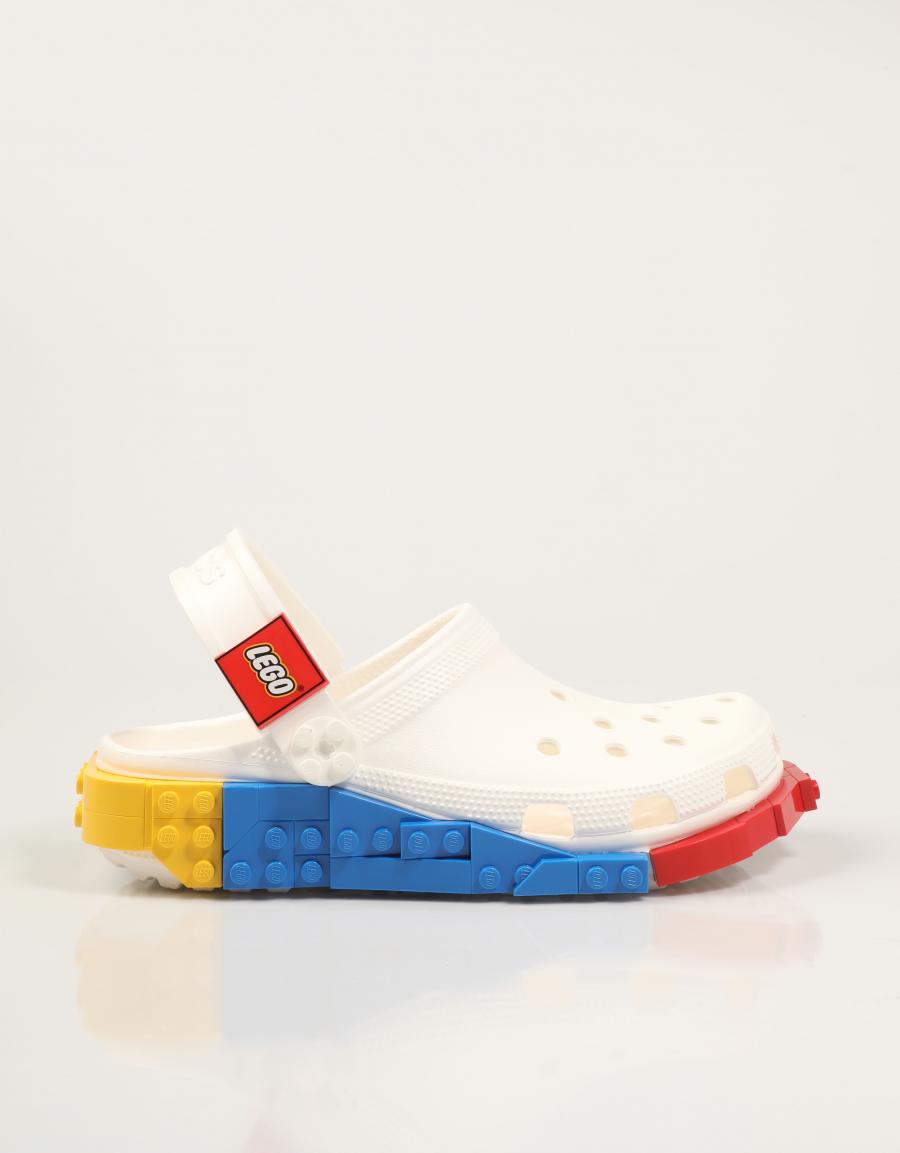 ZUECOS CROCS LEGO en color Blanco