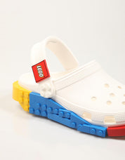 ZUECOS CROCS LEGO en color Blanco