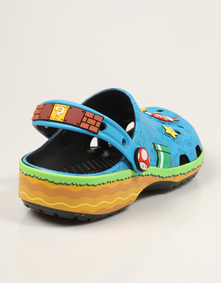 ZUECOS CROCS SUPER MARIO CORE CLS CLG K en color Multicolor