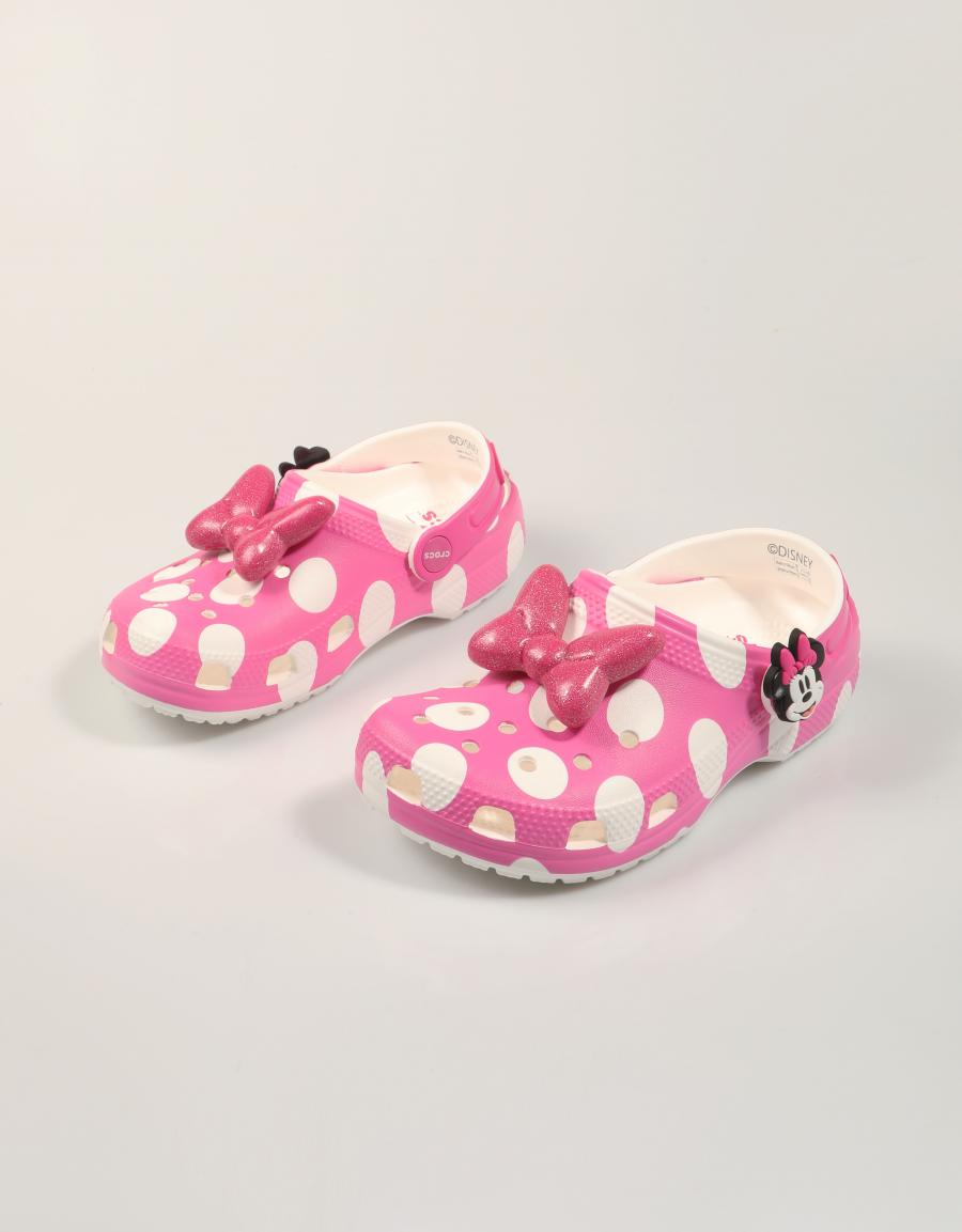 ZUECOS CROCS MINNIE MOUSE CLS CLG en color Multicolor