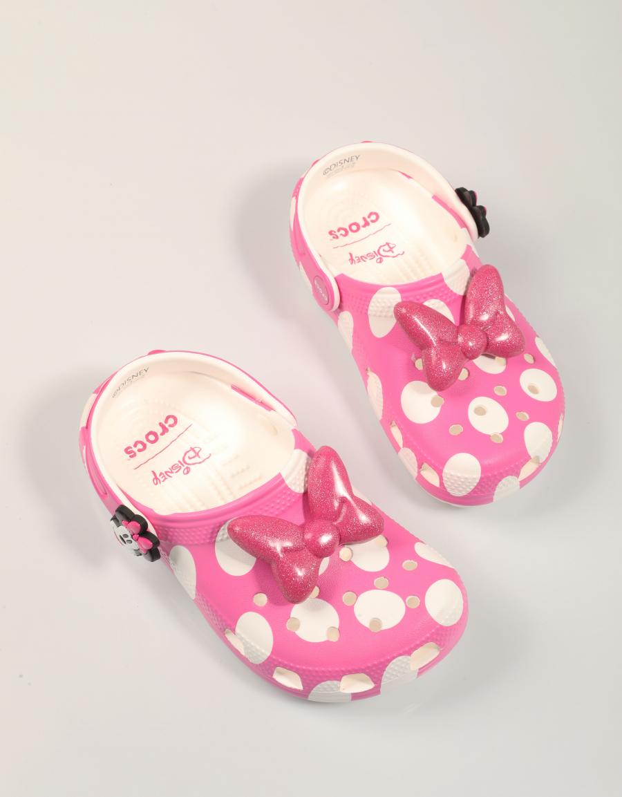 ZUECOS CROCS MINNIE MOUSE CLS CLG en color Multicolor