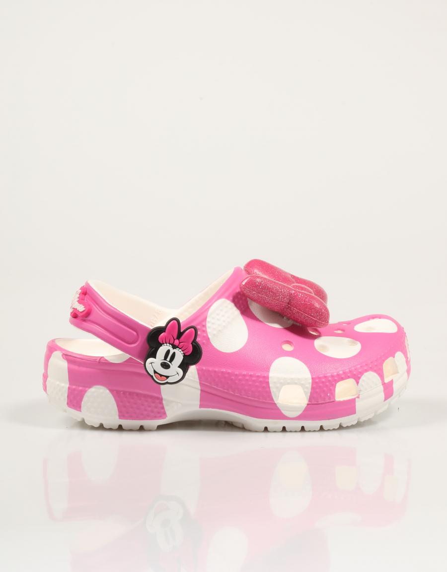 CHANCLAS CROCS MINNIE en color Rosa