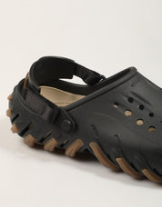 ZUECOS CROCS ECHO GUM BLACK 211675 en color Negro