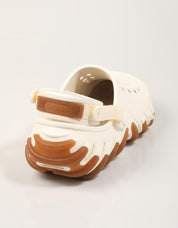 ZUECOS CROCS ECHO GUM CHALK 211675 en color Blanco