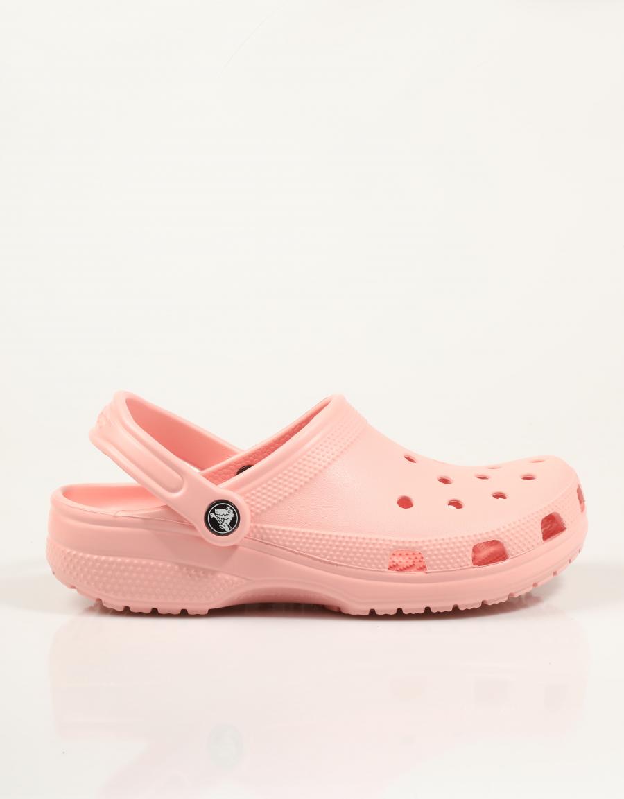 ZUECOS CROCS CLASSIC POWDER PINK 10001 en color Rosa