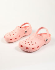 ZUECOS CROCS CLASSIC POWDER PINK 10001 en color Rosa