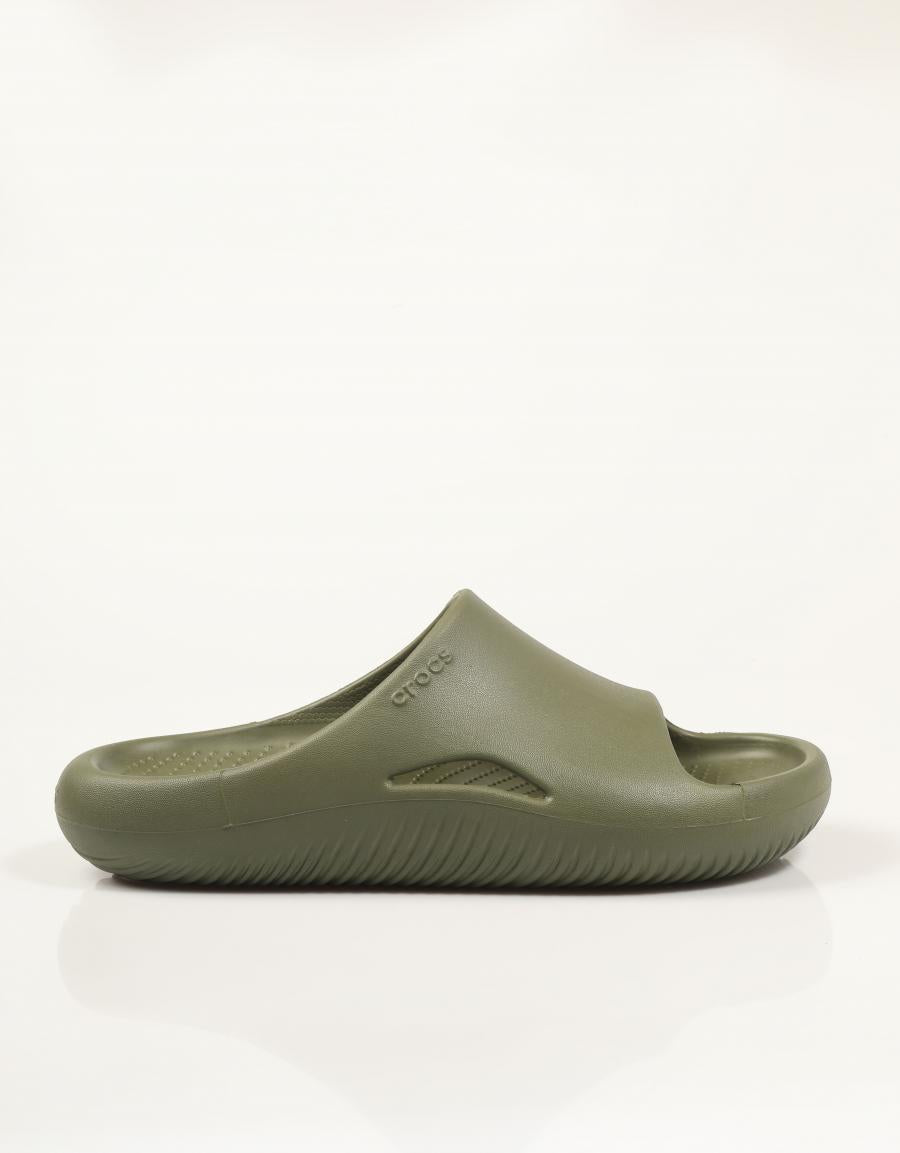 PALAS CROCS MELLOW RECOVERY ARMUY GREEN 208392 en color Kaki