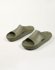 PALAS CROCS MELLOW RECOVERY ARMUY GREEN 208392 en color Kaki