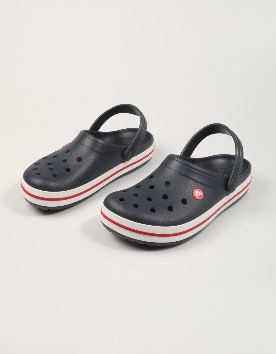 ZUECOS CROCS CROCBAND NAVY 11016 en color Azul marino