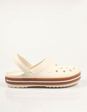 ZUECOS CROCS CROCBAND GUM SUMMIT WHITE 212756 en color Hielo