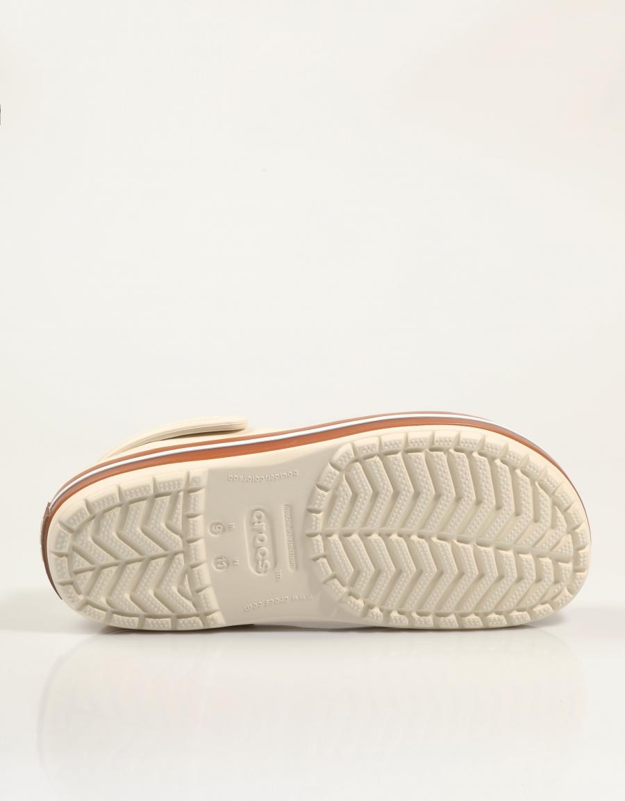 ZUECOS CROCS CROCBAND GUM SUMMIT WHITE 212756 en color Hielo