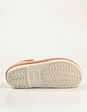 ZUECOS CROCS CROCBAND GUM SUMMIT WHITE 212756 en color Hielo