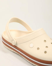 ZUECOS CROCS CROCBAND GUM SUMMIT WHITE 212756 en color Hielo