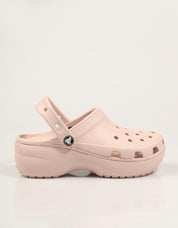 ZUECOS CROCS CLASSIC PLATFORM QUARTZ 206750 en color Rosa
