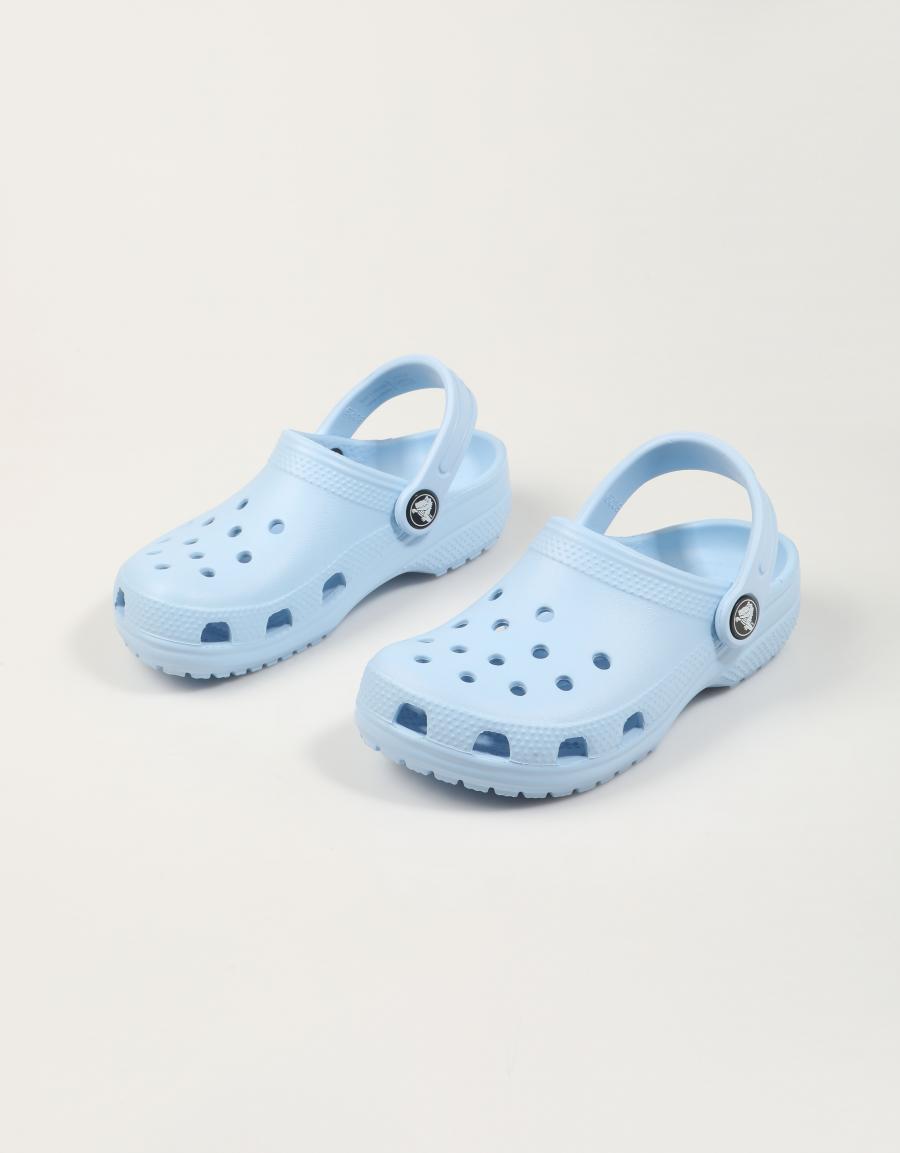 ZUECOS CROCS CLASSICS CLOG BLUE CALCITE 206991 en color Azul marino