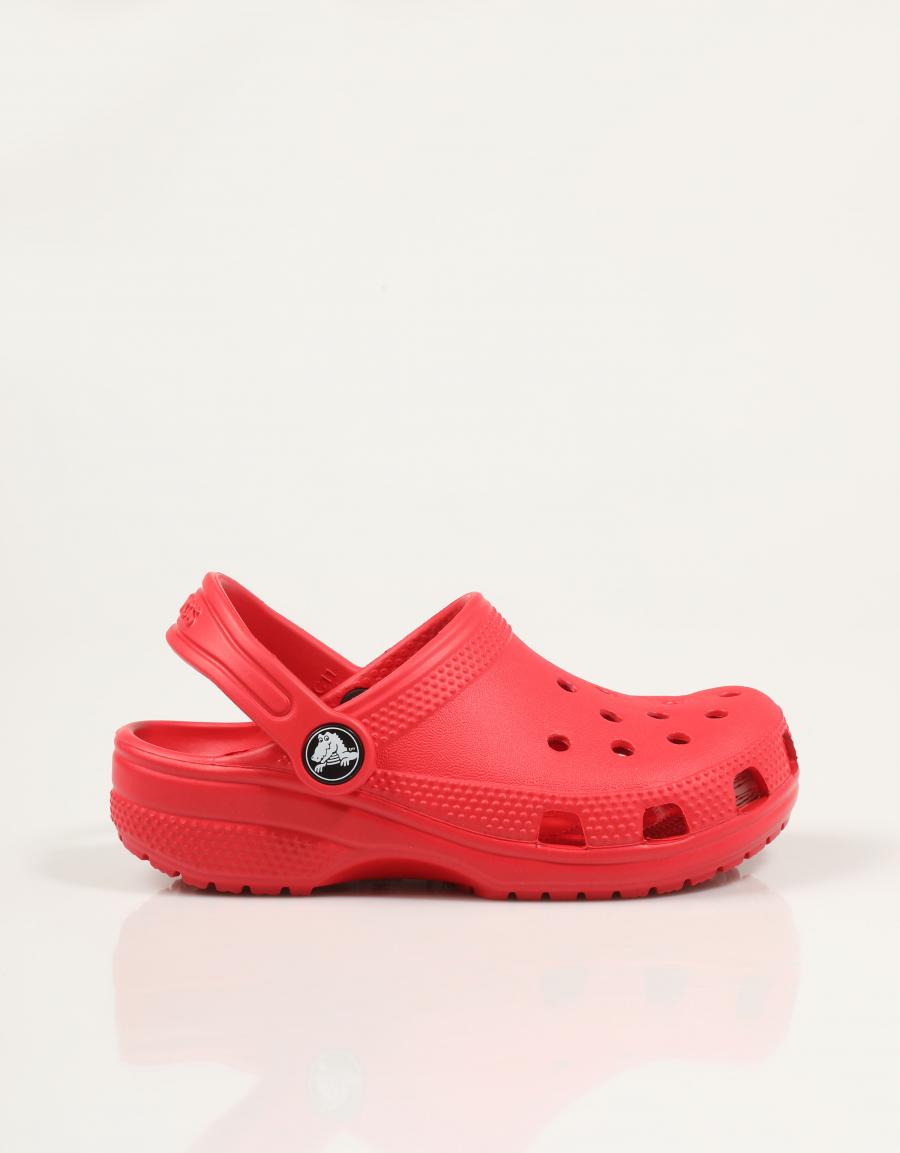 ZUECOS CROCS CLASSICS CLOG VARSITY RED 206991 en color Rojo