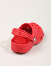 ZUECOS CROCS CLASSICS CLOG VARSITY RED 206991 en color Rojo