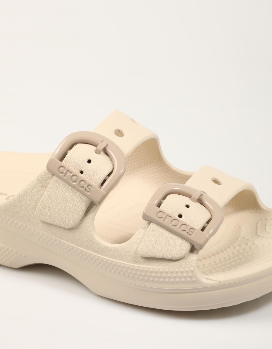 ZUECOS CROCS SATURDAY BUCKLE FRAPPE 212867 en color Taupe