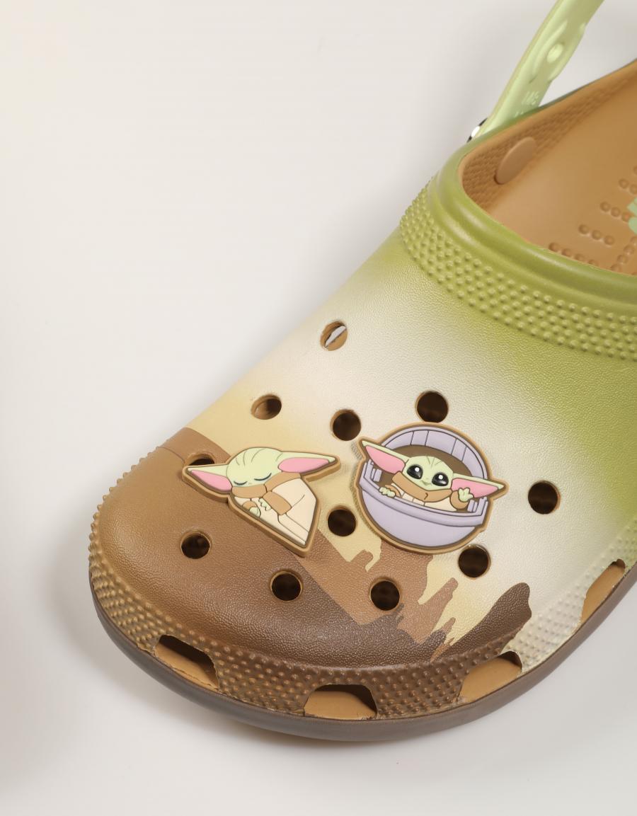 ZUECOS CROCS GROGU CLS CLG 213003 en color Kaki