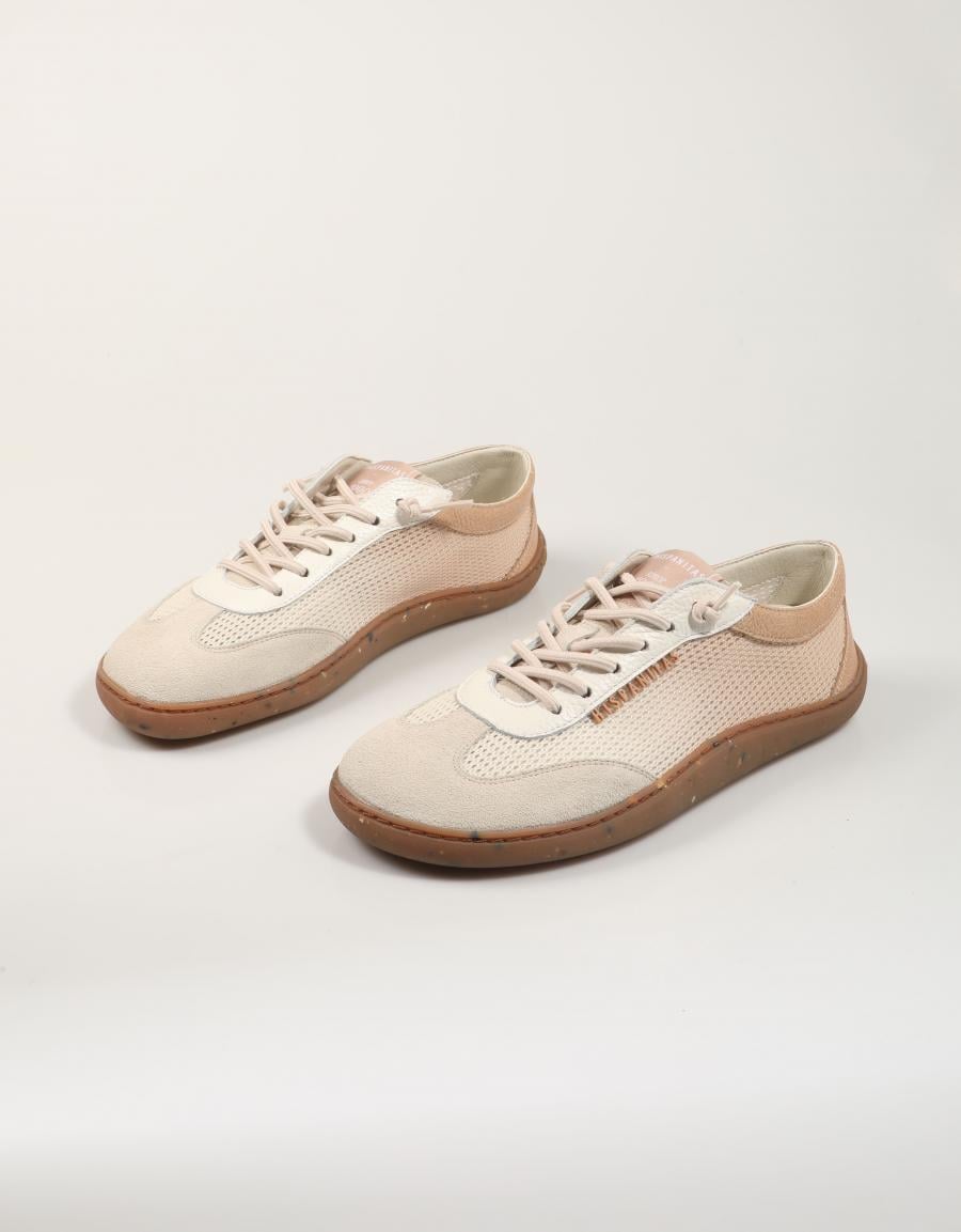 ZAPATILLAS HISPANITAS BAREFOOT PANNA en color Hielo